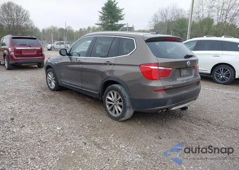 2012 BMW X3 xDrive28I z USA, uszkodzony, nr VIN 5UXWX5C50CL718854